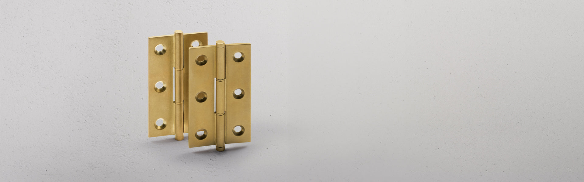 Antique brass hinges